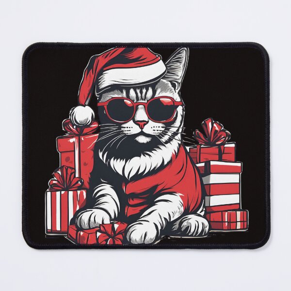 Item preview, SANTA CLAWS | CAT LOVER | CAT CHRISTMAS designed and sold by FitEnvy.