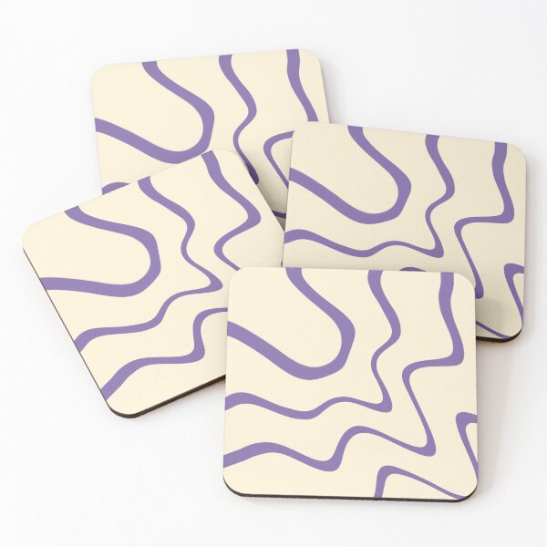 Item preview, Deep Periwinkle & Light Peach Color Swirl designed and sold by TondoMeander.
