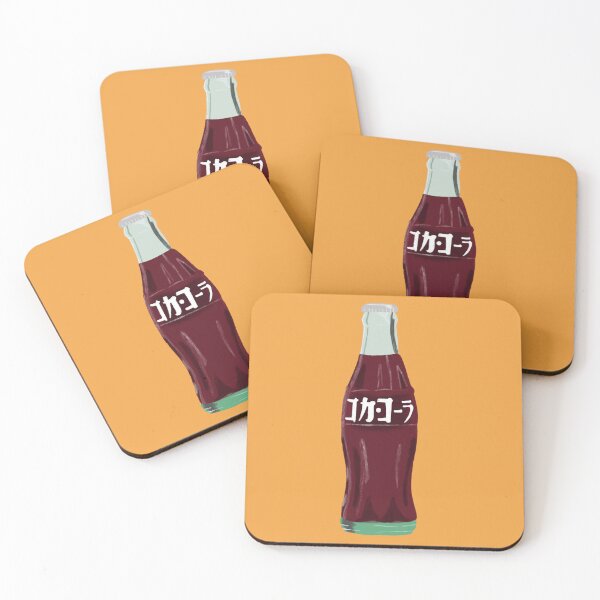 Item preview, Retro Japanese Pop Bottle Illustration designed and sold by MariOyama.