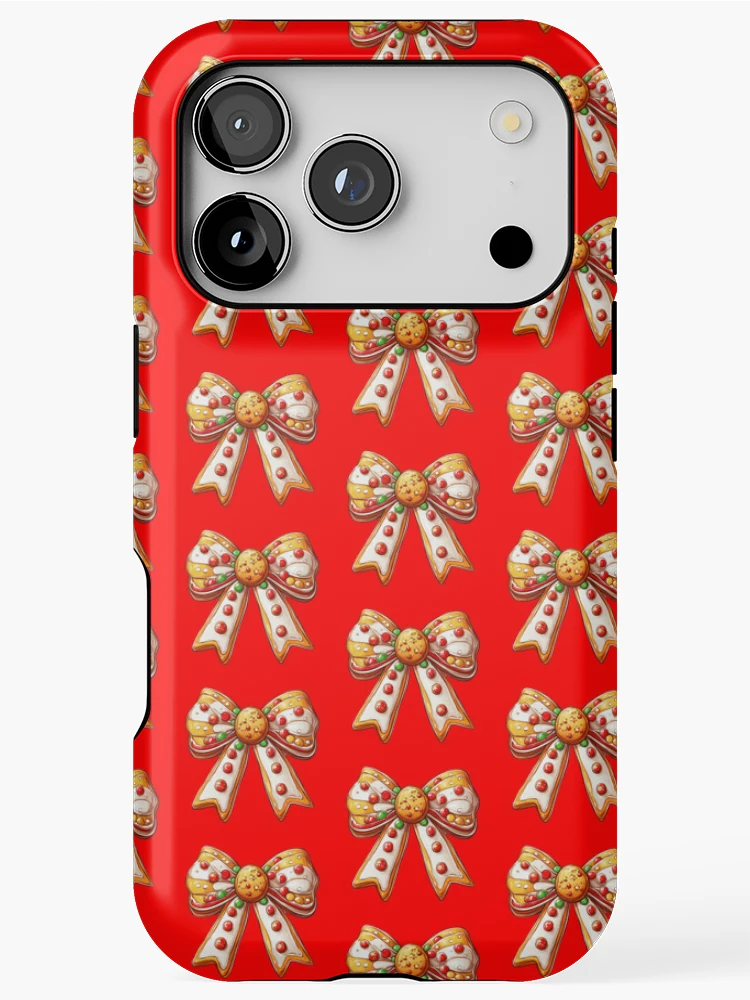 Thumbnail 1 of 4, iPhone Case, Gingerbread bow designed and sold by Rcreekat.