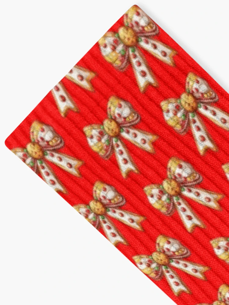 Thumbnail 2 of 5, Socks, Gingerbread bow designed and sold by Rcreekat.