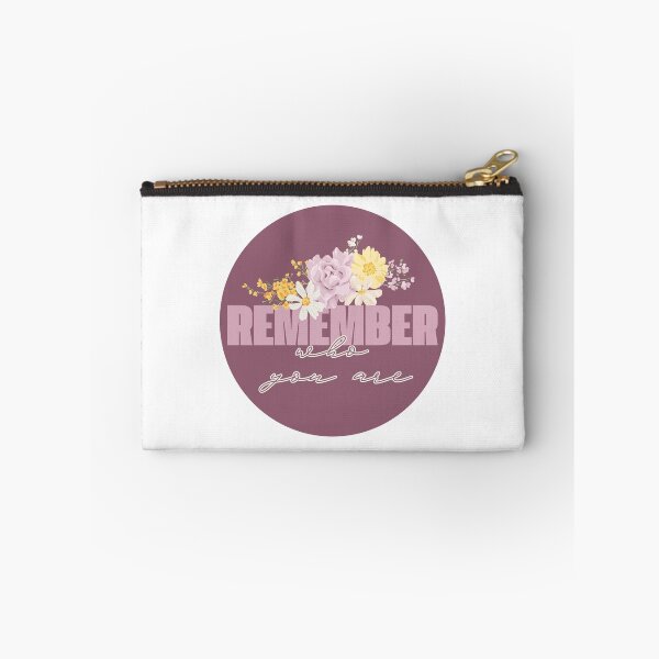 Item preview, Remember Who You Are Floral Motivational Quote designed and sold by PavlinaBFDesign.