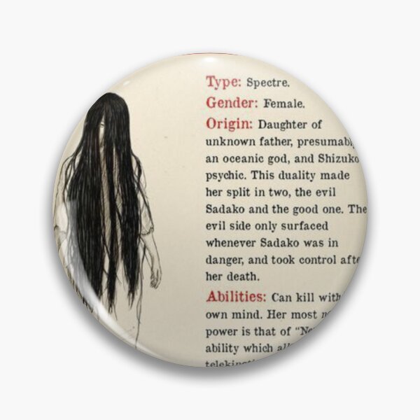 Item preview, Sadako Yamamura designed and sold by PatronesKawai.