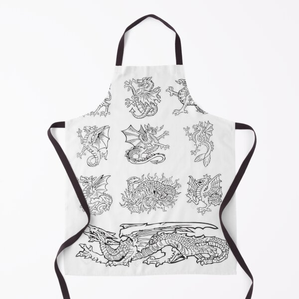 Item preview, The Dragons of the World designed and sold by PatronesKawai.