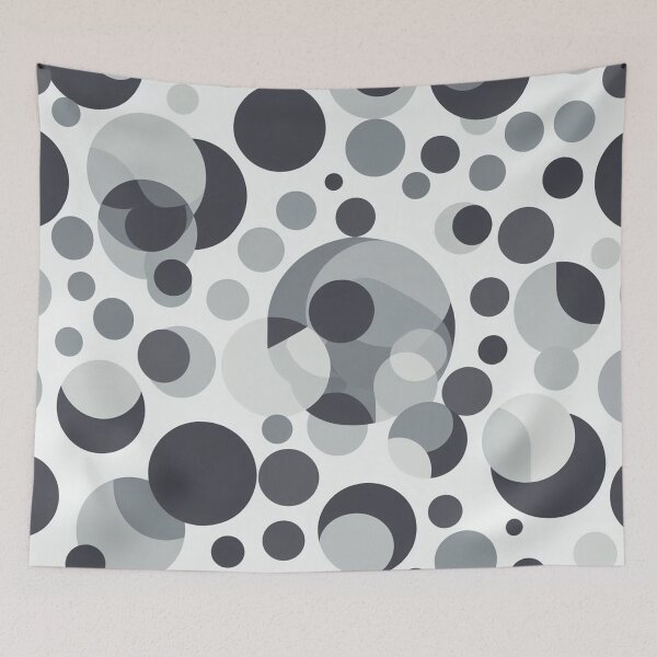 Item preview, circle pattern 5 designed and sold by blackwhiteblue.