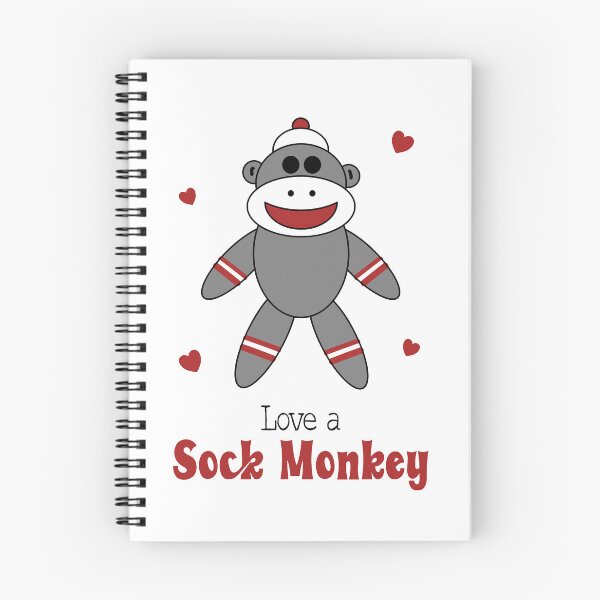 Item preview, Love A Sock Monkey designed and sold by Orchard Berry.