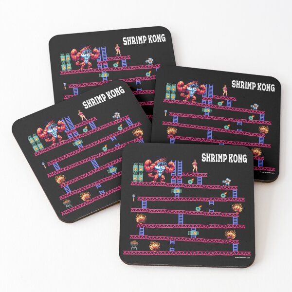 Item preview, ShrimpKong Crazy Gamer designed and sold by FotoLibreStudio.
