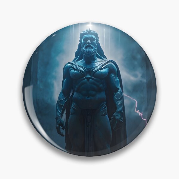 Item preview, At the heart of this tempest stands Zeus, the king of the gods designed and sold by ShihawyAhmad.