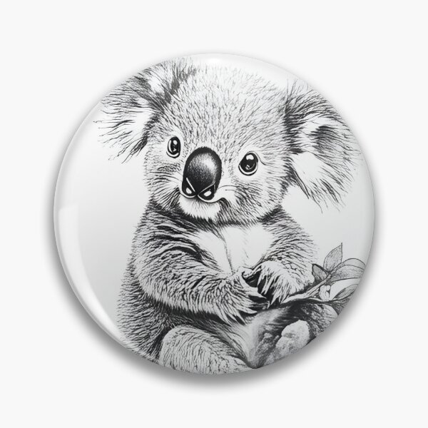 Item preview, Koala pencil drawing designed and sold by Pencil-Art.