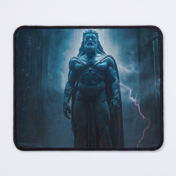 Item preview, At the heart of this tempest stands Zeus, the king of the gods designed and sold by ShihawyAhmad.