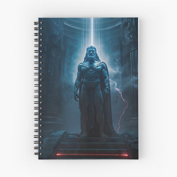 Item preview, At the heart of this tempest stands Zeus, the king of the gods designed and sold by ShihawyAhmad.