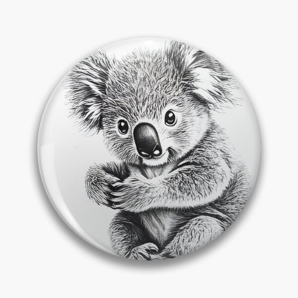 Item preview, Koala pencil drawing designed and sold by Pencil-Art.