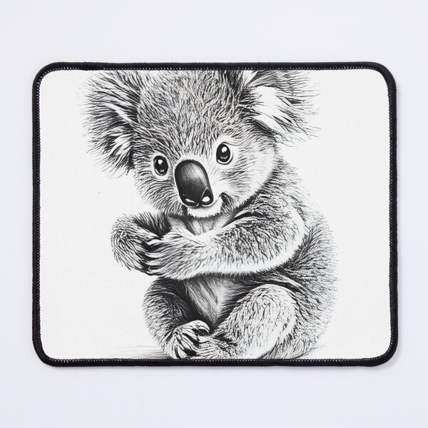 Item preview, Koala pencil drawing designed and sold by Pencil-Art.