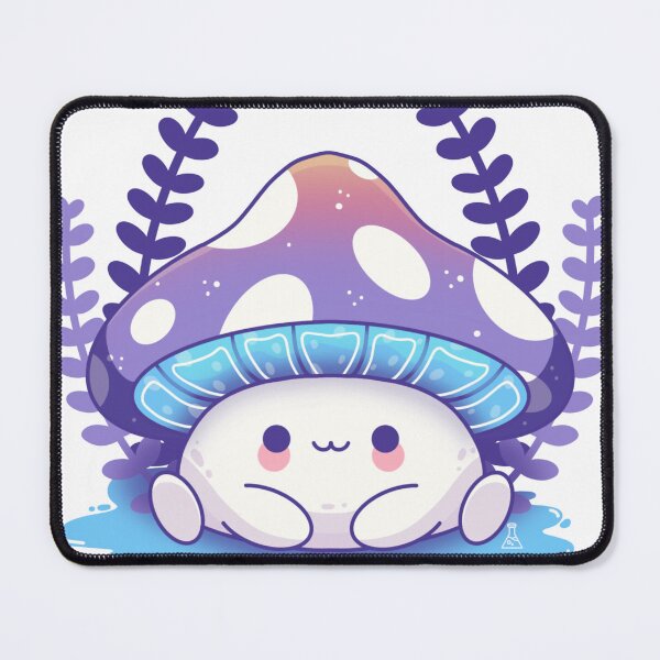 Artikelvorschau, Süßer Kawaii Pilz Pastell Lila entworfen und verkauft von Alchemy-Design-.