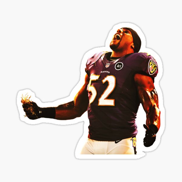 Item preview, Ray Lewis Celebration Art - Baltimore Ravens Icon designed and sold by TheNumbersGeek.