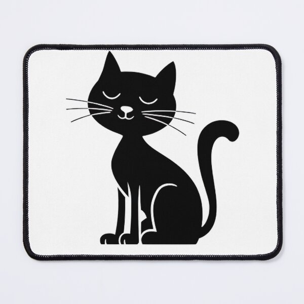 Item preview, Funny Black Cat designed and sold by saloui.