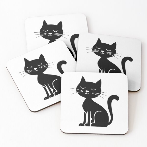 Item preview, Funny Black Cat designed and sold by saloui.