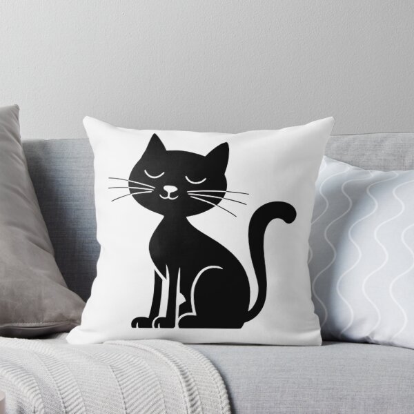 Item preview, Funny Black Cat designed and sold by saloui.