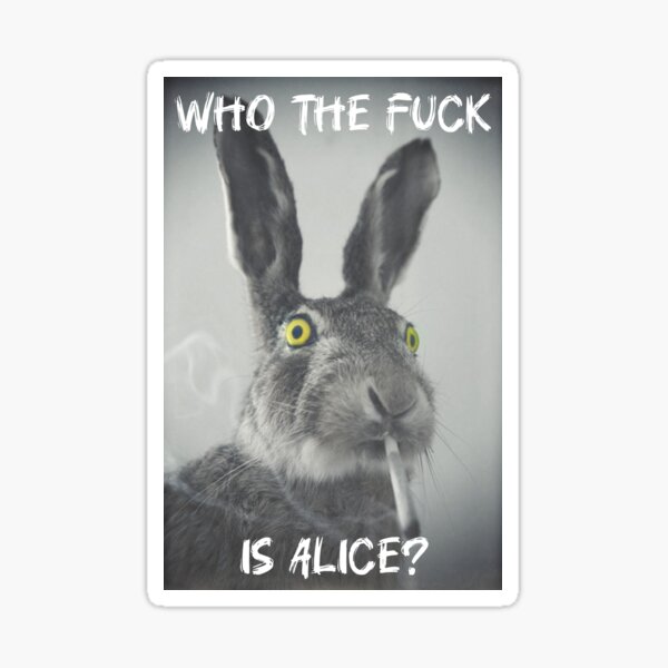 Artikel-Vorschau von Wer zum Teufel ist Alice?, designt und verkauft von bananaluv.