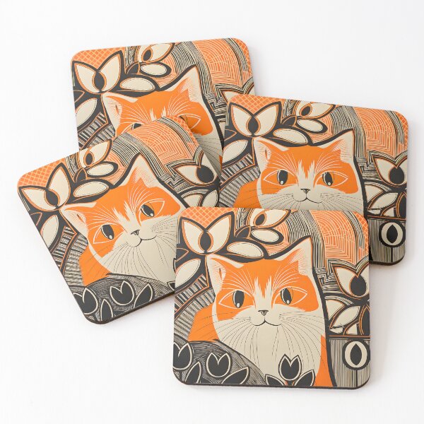 Item preview, Deco Cat 8 designed and sold by Reclining Buddha Cat.