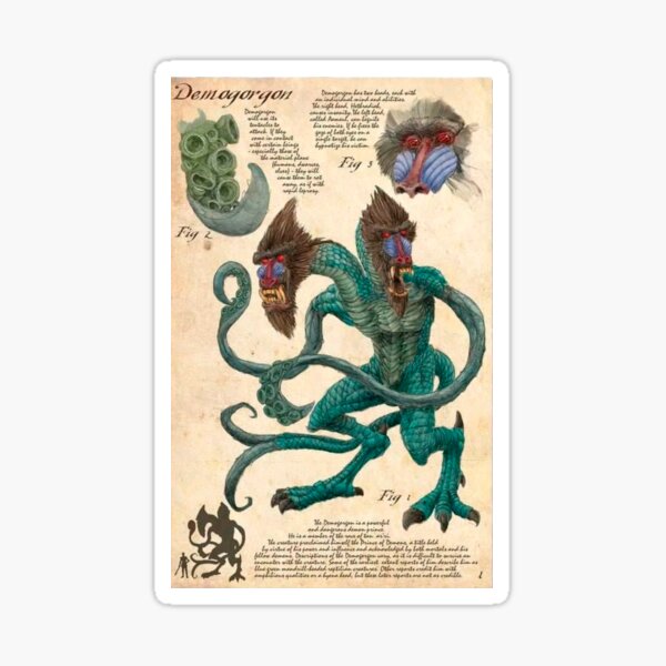 Item preview, Demogorgon designed and sold by PatronesKawai.