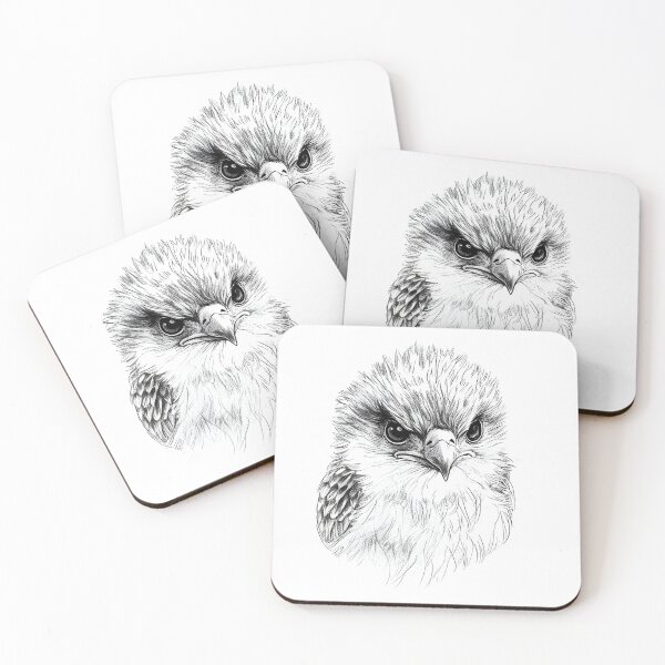 Item preview, Pencil drawn Bald baby Eagle High Quality Black and White Design designed and sold by Pencil-Art.