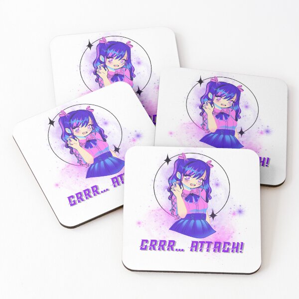 Item preview, grrr... attack - Super Kawaii Girl Ready to Attack designed and sold by LWOI.
