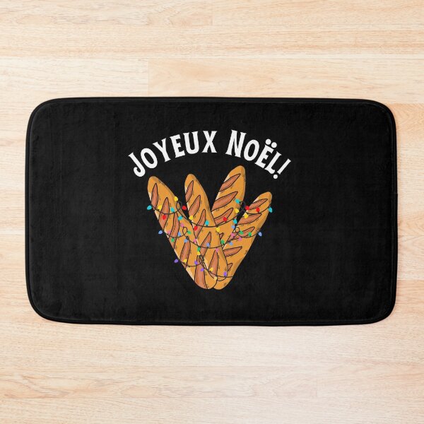 Item preview, French Merry Christmas Joyeux Noel Baguette designed and sold by Anthlete.
