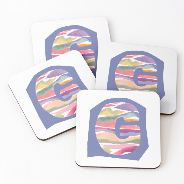 Item preview, Initial G Watercolor | designed and sold by Lotta Luxxa Lifestyle.