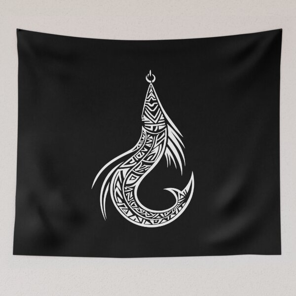 Item preview, Maori Fish Hook Aboriginal designed and sold by YalenArt.