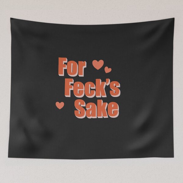 Item preview, Orange Derry Girls For Feck’s Sake  designed and sold by Skull Fern.