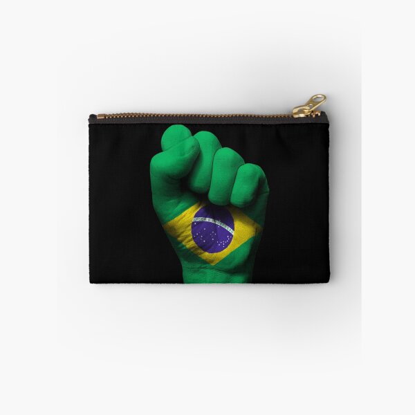 Item preview, Flag of Brazil on a Raised Clenched Fist  designed and sold by JeffBartels.