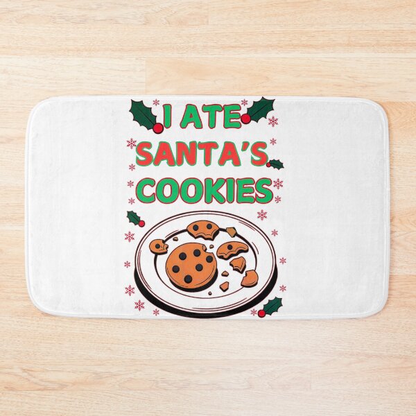 Item preview, I Ate Santa's Cookies: A Funny And Festive Christmas Art designed and sold by elynne9.