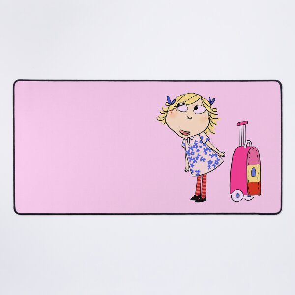 Item preview, Ransroom draws pink pastel vacation Lola / charlie and lola cartoon designed and sold by RansRoom.