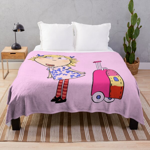 Item preview, Ransroom draws pink pastel vacation Lola / charlie and lola cartoon designed and sold by RansRoom.