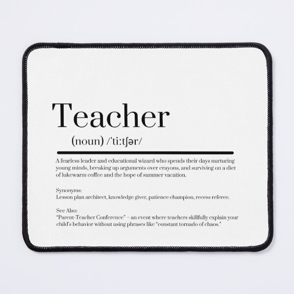 Item preview, Teacher definition designed and sold by KJGHeadRowdy.