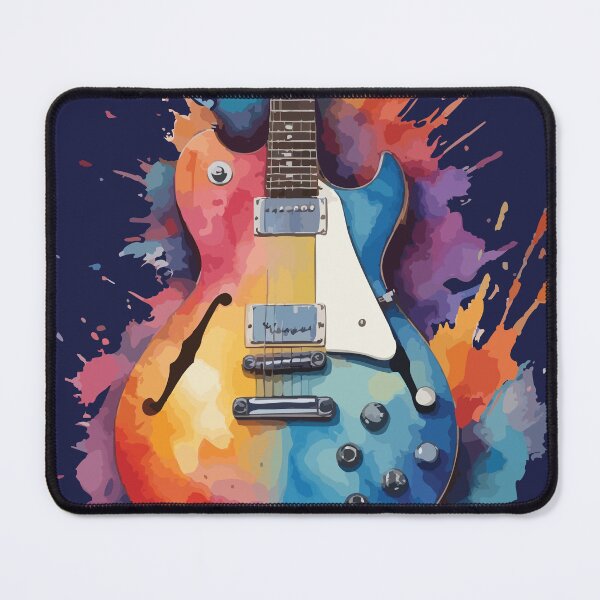 Artikelvorschau, Splatter-Gitarre entworfen und verkauft von ReBeDesigns.