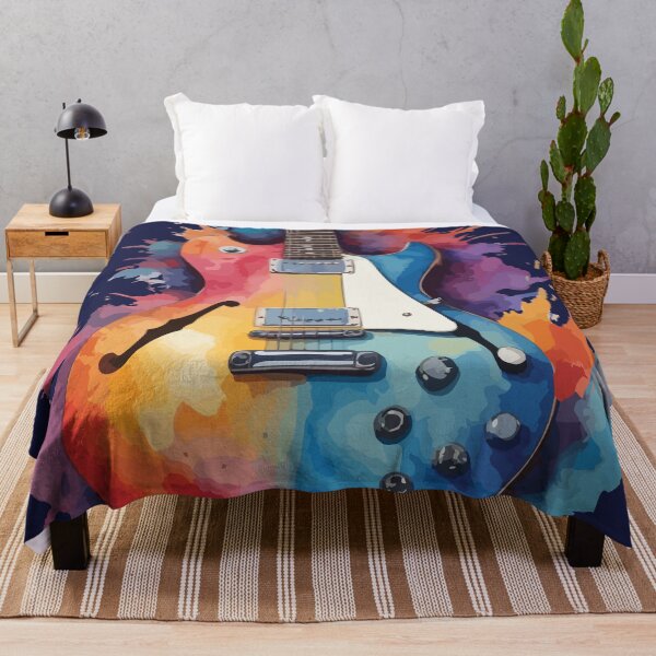 Artikelvorschau, Splatter-Gitarre entworfen und verkauft von ReBeDesigns.