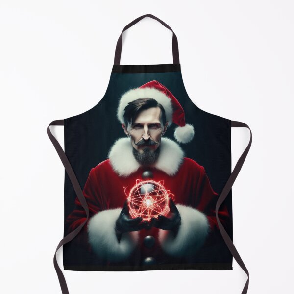 Item preview, Nikola Tesla Santa Claus designed and sold by sevenmountains.