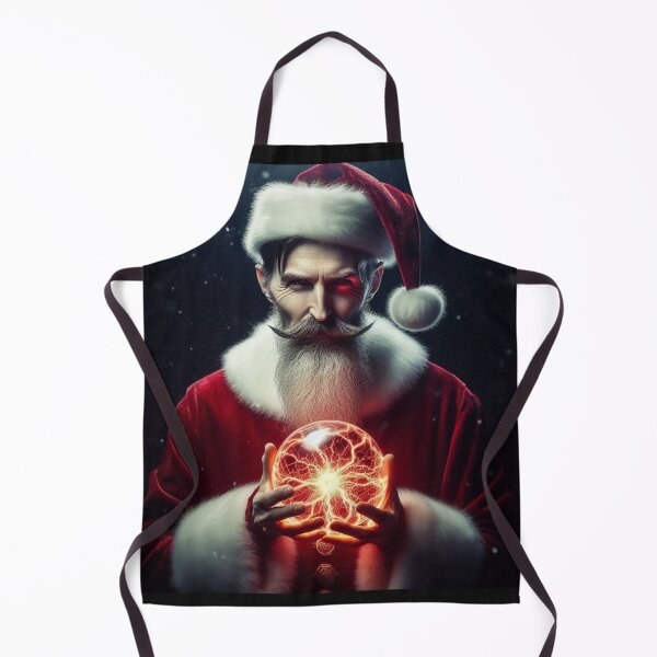 Item preview, Nikola Tesla Santa Claus designed and sold by sevenmountains.