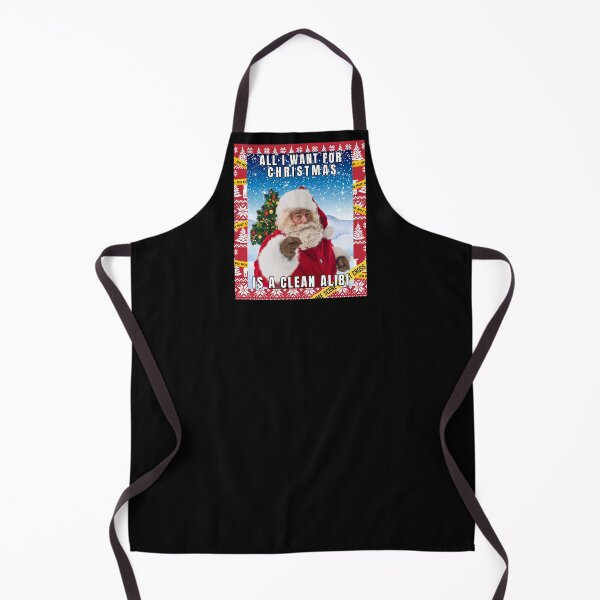 Item preview, Funny Forensic Christmas Design – All I Want for Christmas is a Clean Alibi designed and sold by Digitayaa.