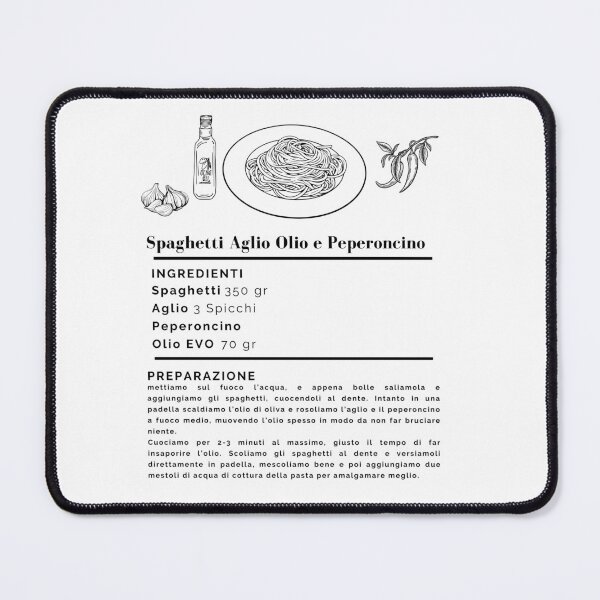 Item preview, Spaghetti Aglio Olio Peperoncino Italian Food Lovers designed and sold by pkk72.