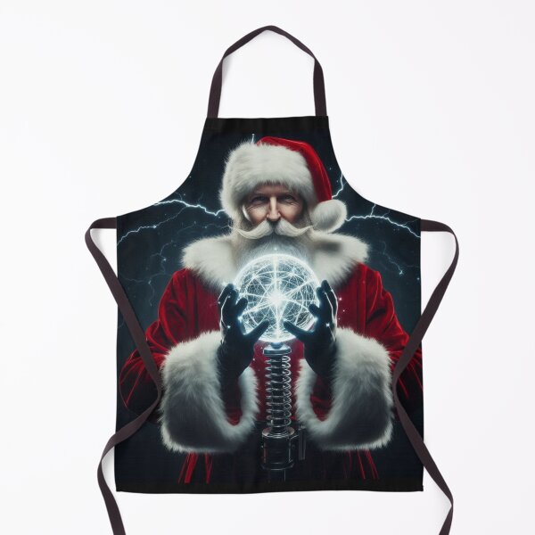 Item preview, Nikola Tesla Santa Claus designed and sold by sevenmountains.