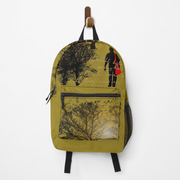 Item preview, "Silhouette of a Person Walking Through a Forest  designed and sold by Graphollio-shop.