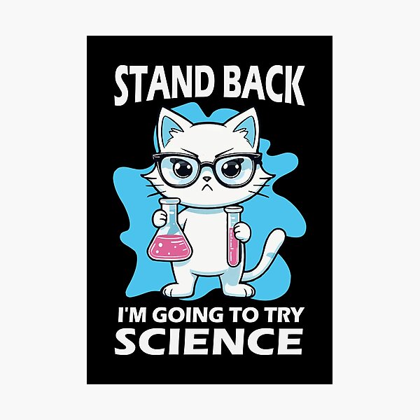 Item preview, Stand Back - I'm Going to Try Science designed and sold by HandicraftArt.