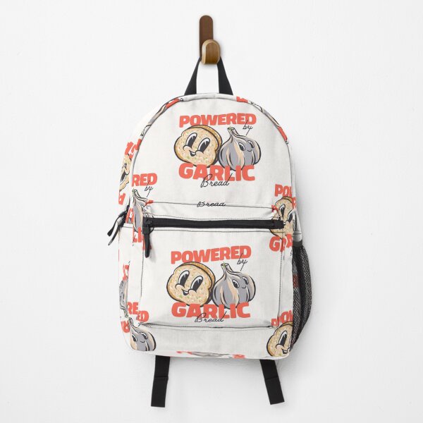 Item preview, Powered by Garlic Bread | Garlic Bread Supremacy | MEME | Beige, Tan designed and sold by Any Color Designs.