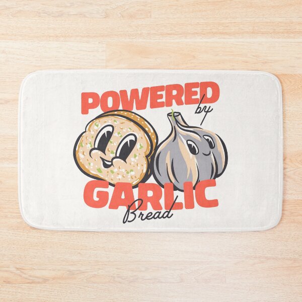 Item preview, Powered by Garlic Bread | Garlic Bread Supremacy | MEME | Beige, Tan designed and sold by Any Color Designs.