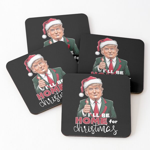 Item preview, I will be home for Christmas Trump designed and sold by Roy & Tiffany.