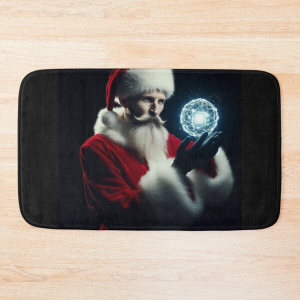 Item preview, Nikola Tesla Santa Claus designed and sold by sevenmountains.