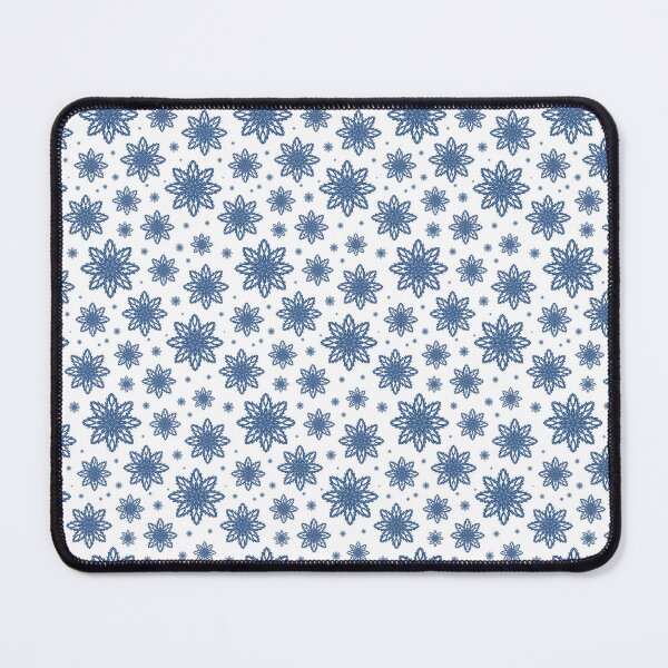 Item preview, Pattern of falling snowflakes "Inspiration" of light blue color designed and sold by Cherevan.